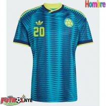 Camiseta Colombia Juan Fernando Quintero #20 Visitante Equipación Mundial 2026 manga corta